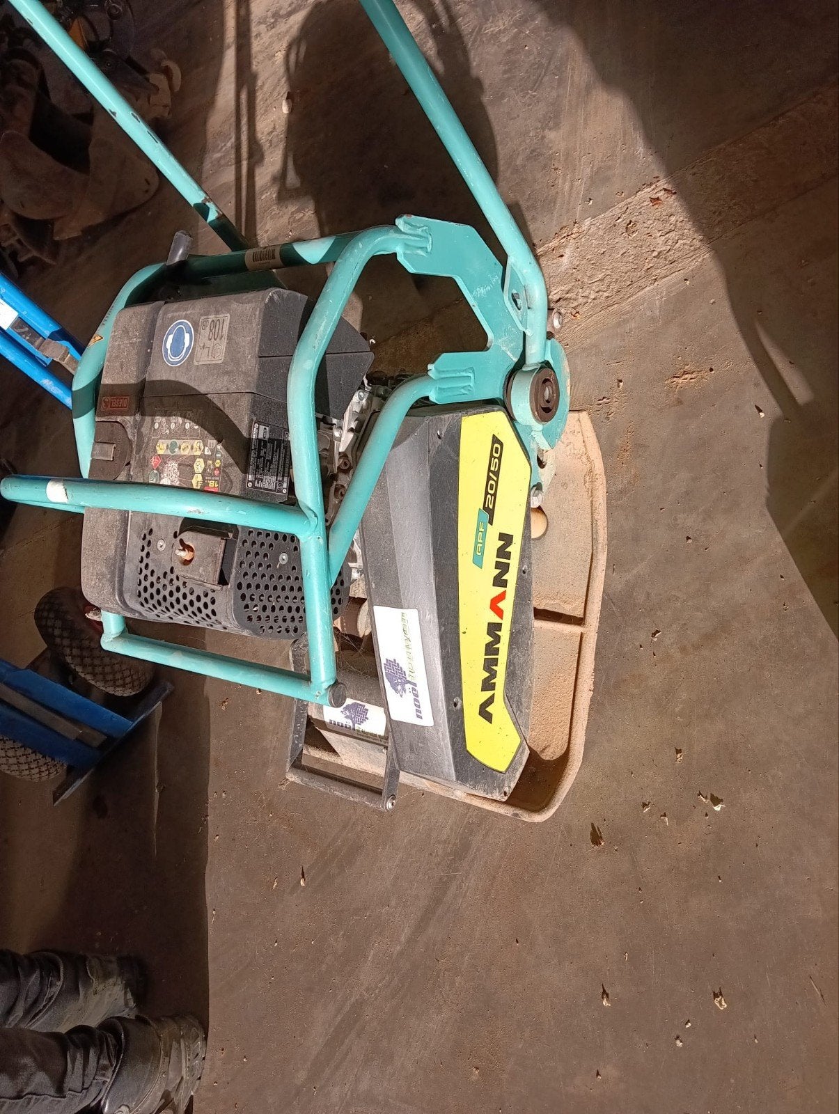 Ammann APF 20/50 trilplaat - Zo goed als nieuw!, Ophalen