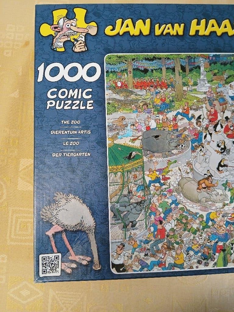Jan van haasteren puzzel, Ophalen of Verzenden, 500 t/m 1500 stukjes, Zo goed als nieuw, Legpuzzel