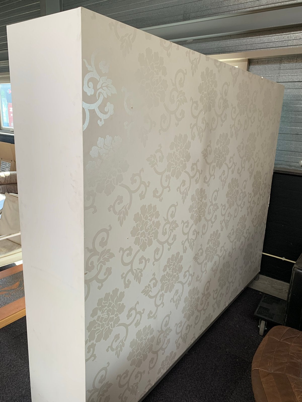 Grote witte holle scheidingswanden, Ophalen, Overige materialen, 250 tot 300 cm, Gebruikt