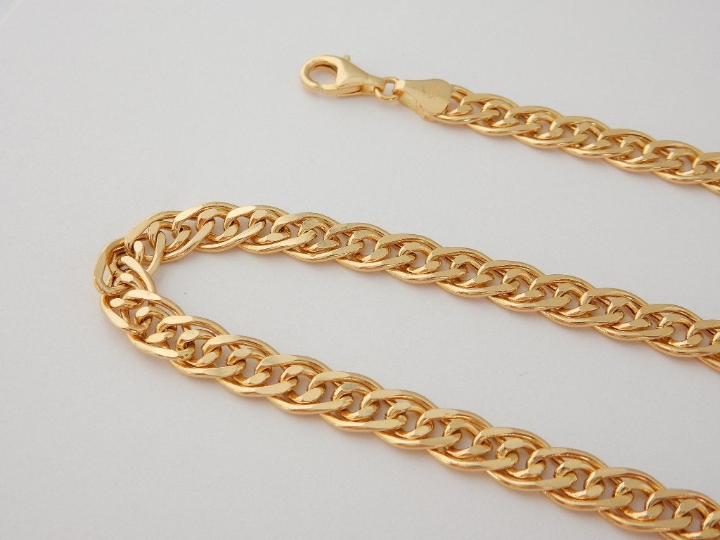 Zware lange 14k Gouden Heren Ketting Cubanschakel Gourmet, Sieraden, Tassen en Uiterlijk, Kettingen, Jw, Verzenden, Nieuw, Info@juwelenwereld.nl