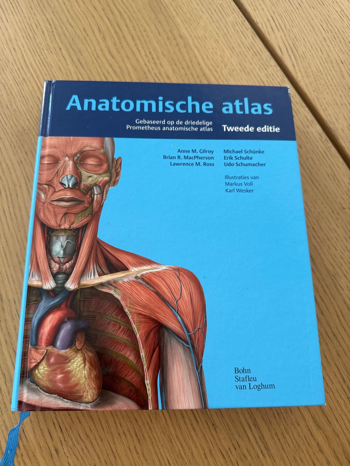 Anatomische atlas - Tweede editie, Boeken, Studieboeken en Cursussen, Ophalen of Verzenden, Beta, Zo goed als nieuw, HBO