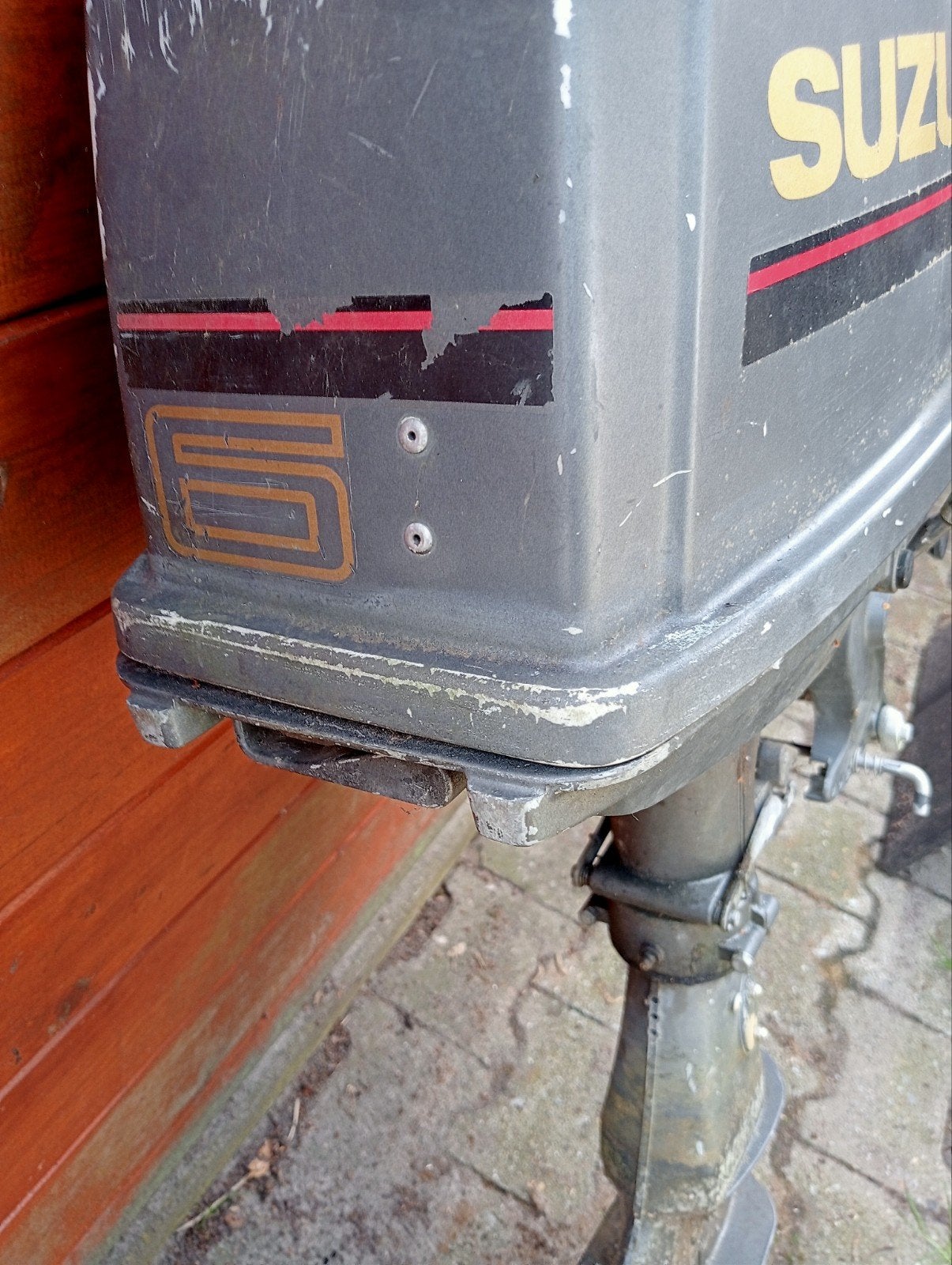 Suzuki buiten boord motor 6 pk, Watersport en Boten, Ophalen of Verzenden, Motor en Techniek, Motorboot