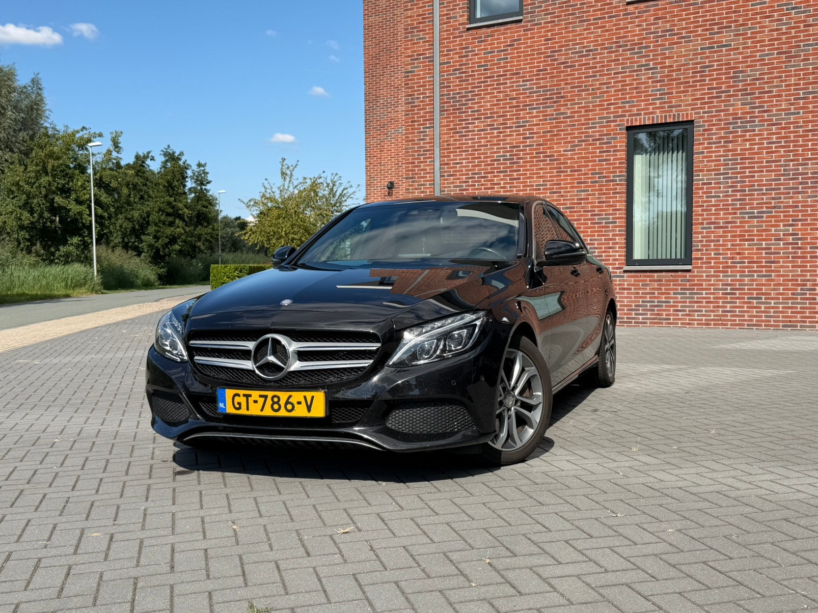 Mercedes-Benz C-Klasse C350 e Plug-in Hybrid 279pk 7G-TRONIC, Automaat, Achterwielaandrijving, Zwart, Leder en Stof
