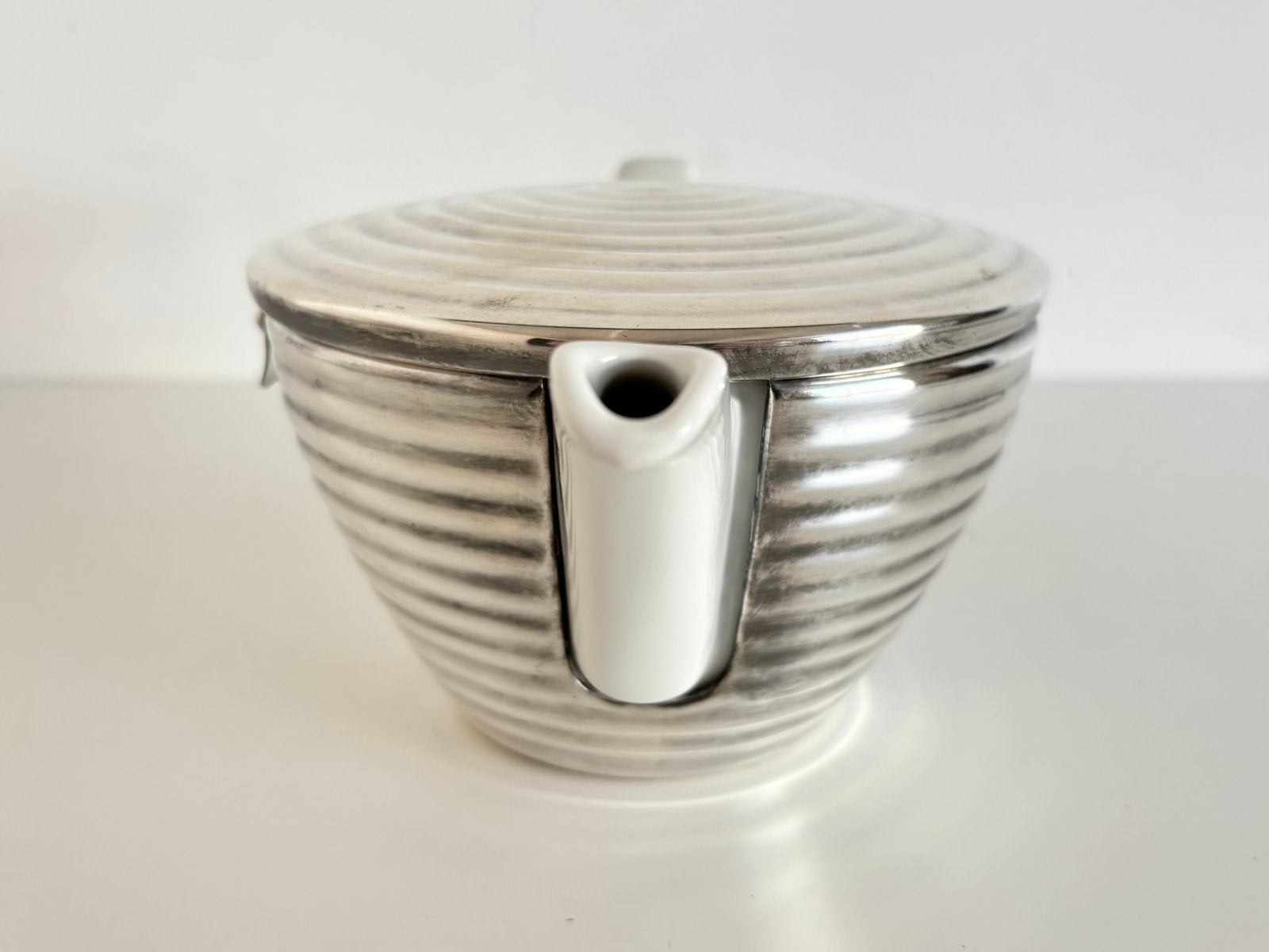 Prachtige Vintage art deco theepot, WMF Kauscher Weiden ‘70s, Antiek en Kunst, Ophalen of Verzenden