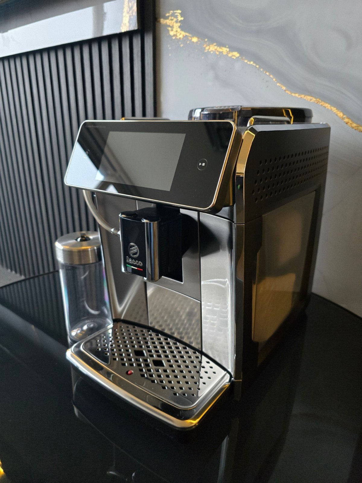 Saeco koffiemachine, Ophalen of Verzenden, Zo goed als nieuw, Koffiemachine, Koffiebonen
