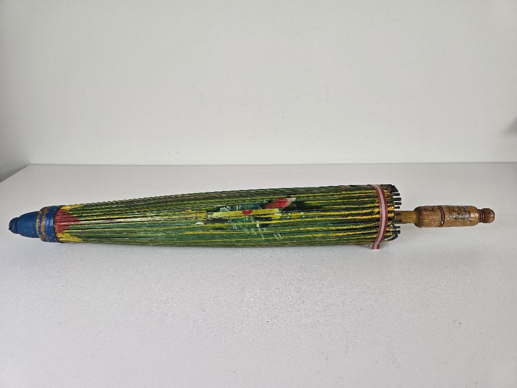 Prachtige parasol wagasa, papier, Japan, midden 20e eeuw, Ophalen of Verzenden