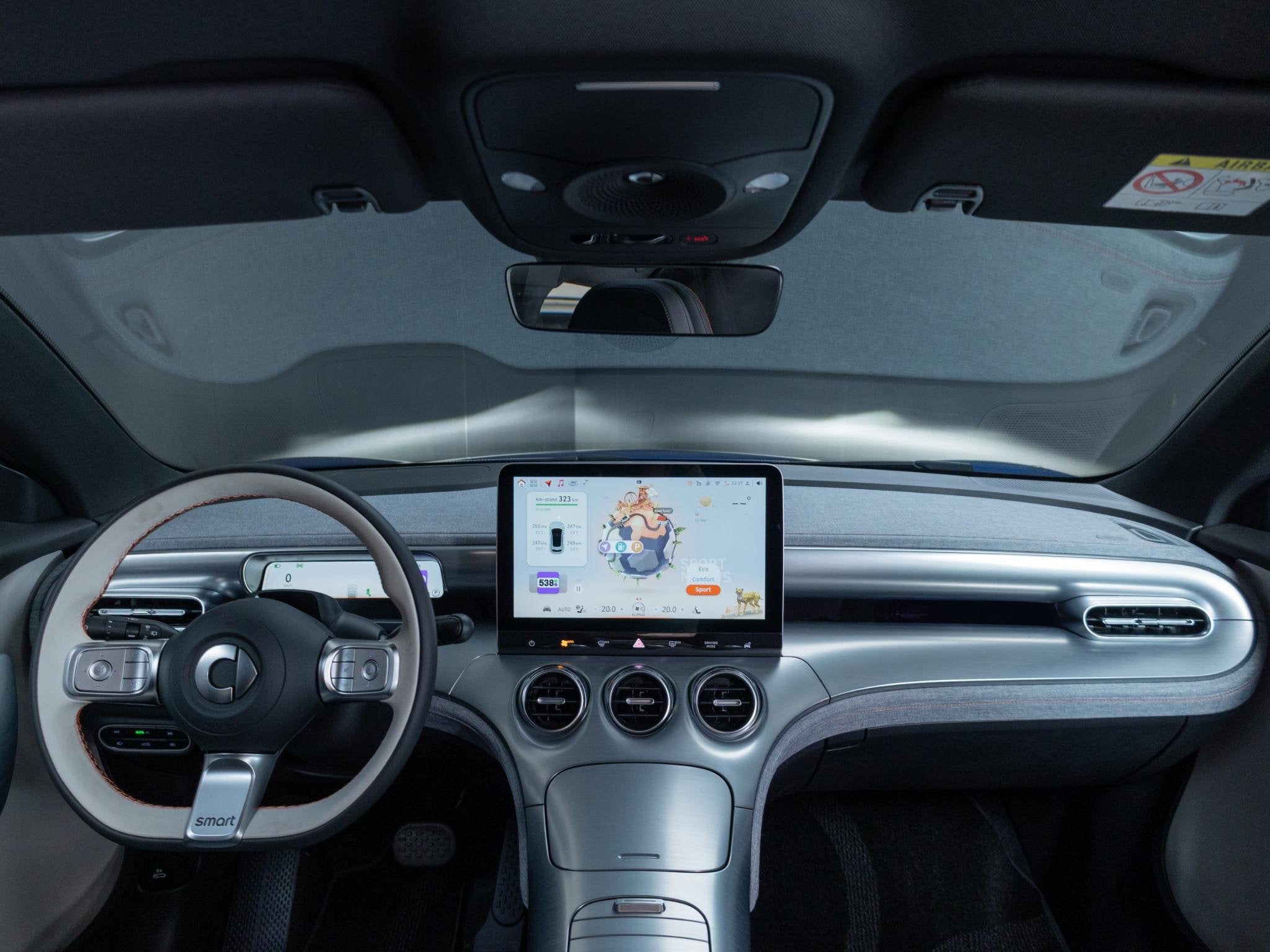 smart #3 Pro+ 66 kWh, Auto's, Smart, Automaat, Dealer onderhouden, Achterwielaandrijving, Gebruikt