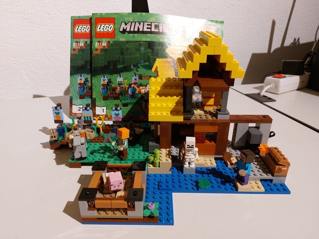 Lego Minecraft 21144, Compleet, Minecraft, Lego, Ophalen of Verzenden