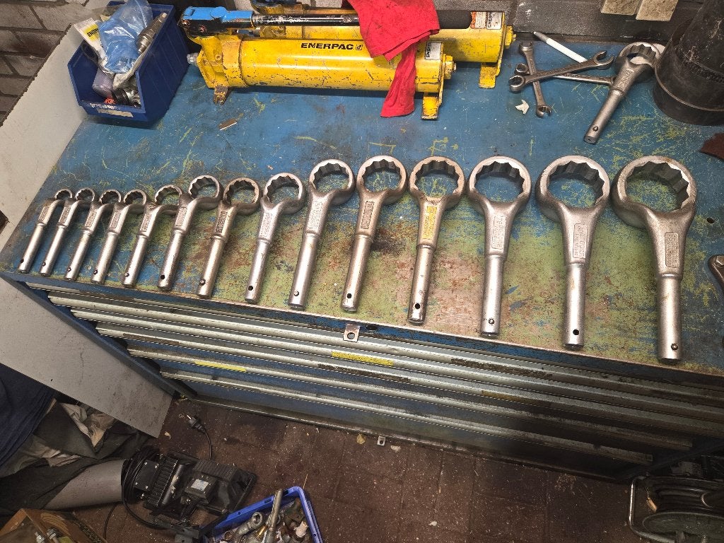 Gedore opsteekringsleutelset, Ophalen, Gebruikt, Gereedschapsset, Gedore
