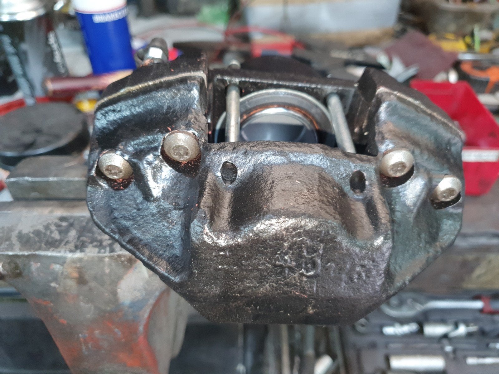Gereviseerde remklauw ate links opel kadett c 48mm, Ophalen of Verzenden, Gereviseerd, Universele onderdelen