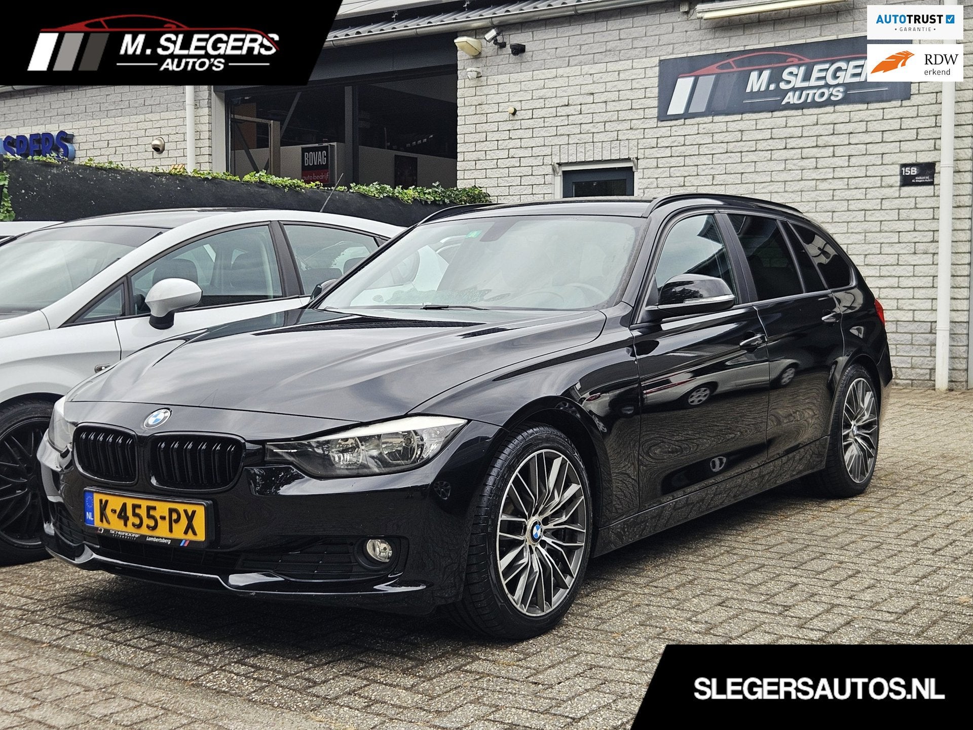 BMW 3-serie Touring 316i Executive*18inch*Historie*Nette aut, Auto's, Gebruikt, Euro 6, 4 cilinders, Zwart