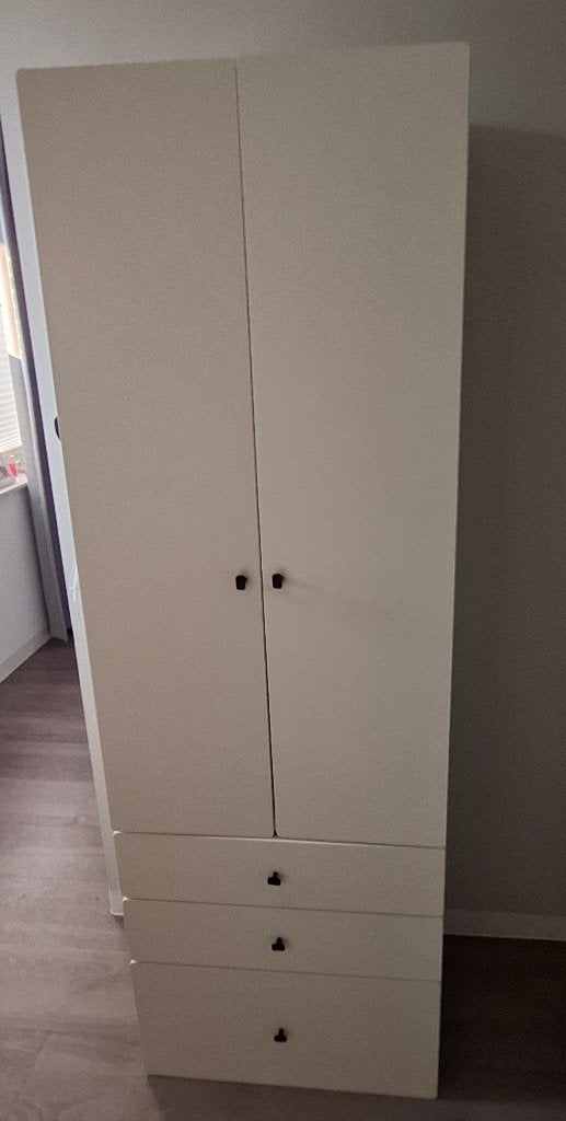 Ikea kinderkledingkast wit, Ophalen, 105 cm of meer, Zo goed als nieuw, Minder dan 50 cm