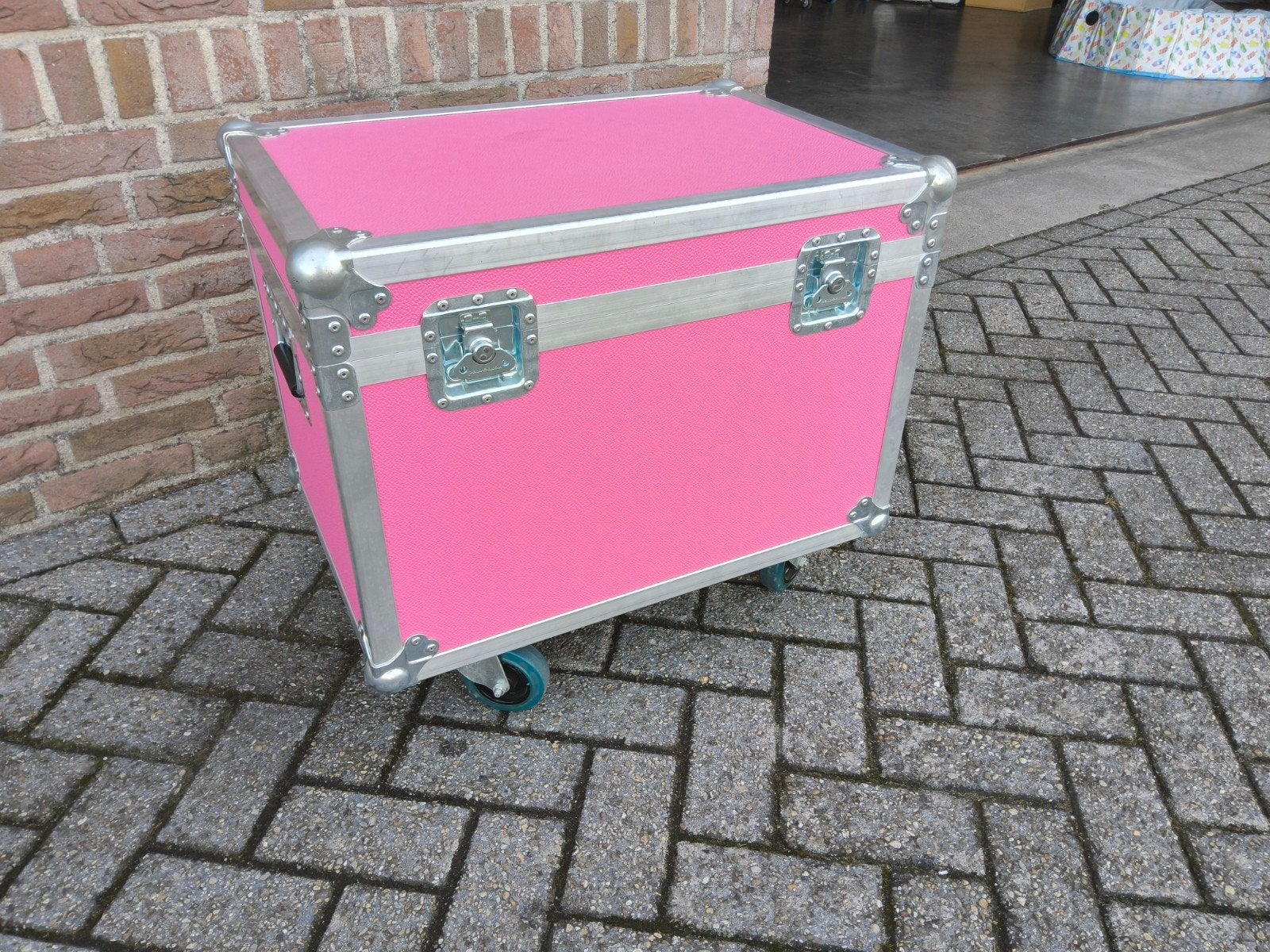 flightcase kabelkist, Ophalen