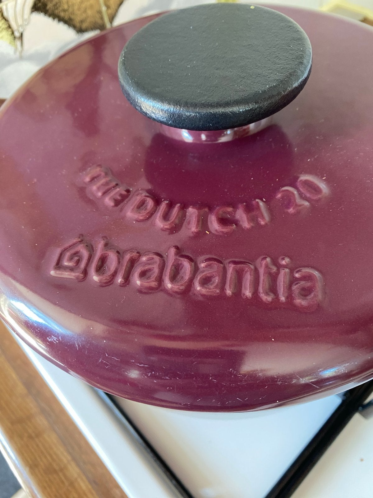 Nieuwe Brabantia Dutch Oven 20 cm - Gietijzeren Braadpan, Met deksel, Nieuw, Ophalen of Verzenden, Braadpan