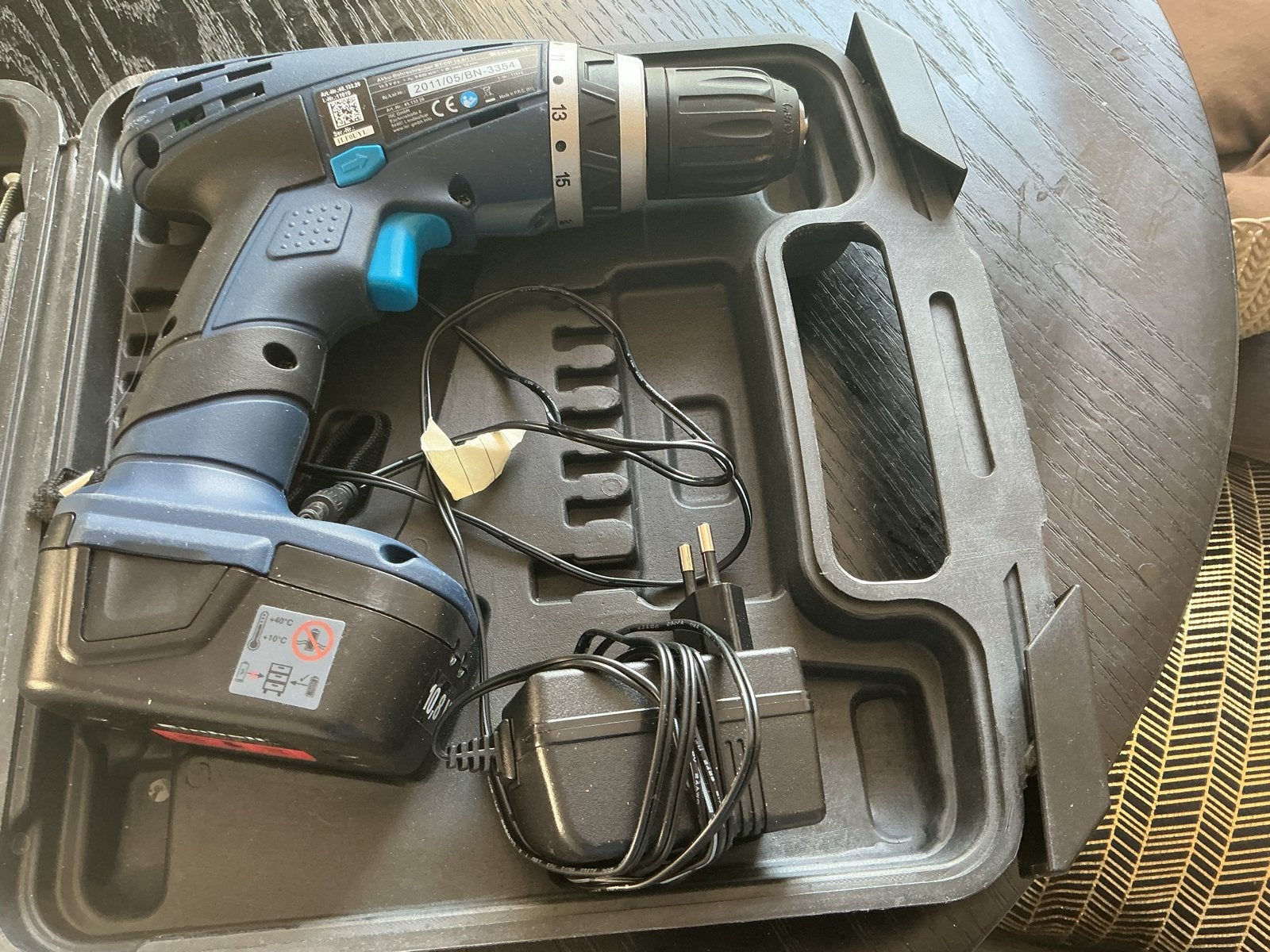 Einhell Accu-Boorschroefmachine BT-CD 10.8 Li met koffer, Ophalen, Zo goed als nieuw, Minder dan 400 watt, Boor- en Schroefmachine