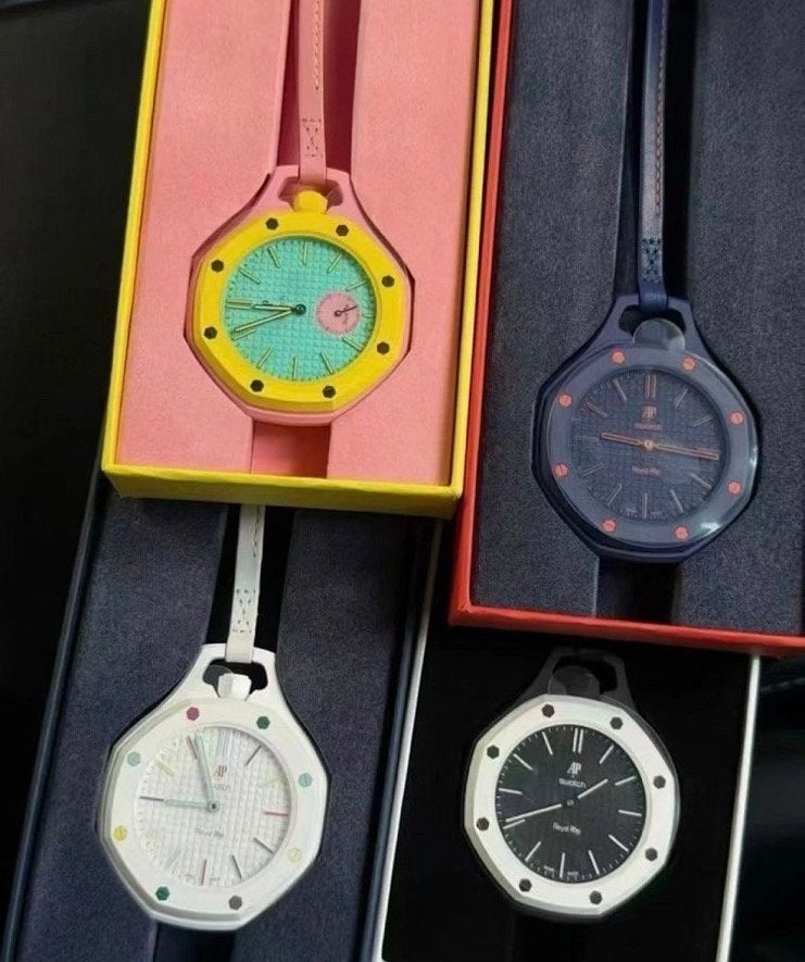 AP x Swatch Royal Pop Watch – Alle 7 Kleuren Beschikbaar, Sieraden, Tassen en Uiterlijk, Horloges | Dames, Kunststof, Verzenden