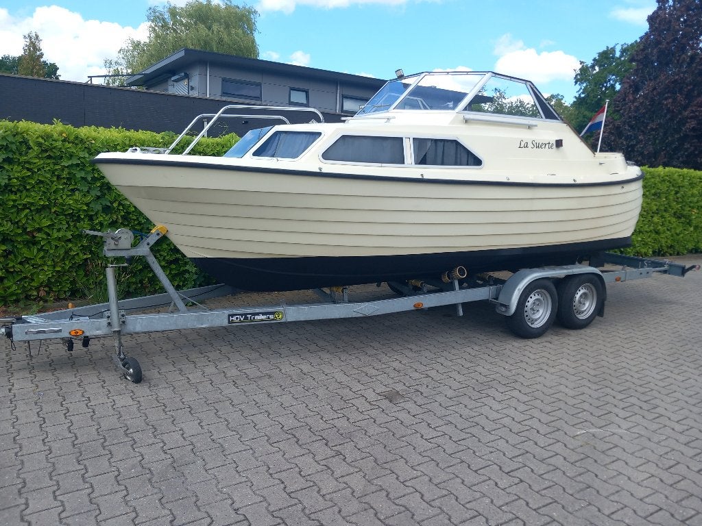 MAREX 21 FT YANMAR DIESEL 3 CIL 20 PK INRUIL MOGELIJK, Watersport en Boten, Motorboten en Motorjachten, Ophalen, Gebruikt, Binnenboordmotor
