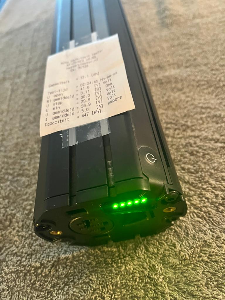 Bosch PowerTube 400Wh verticaal fietsaccu testrapport, Ophalen, Zo goed als nieuw
