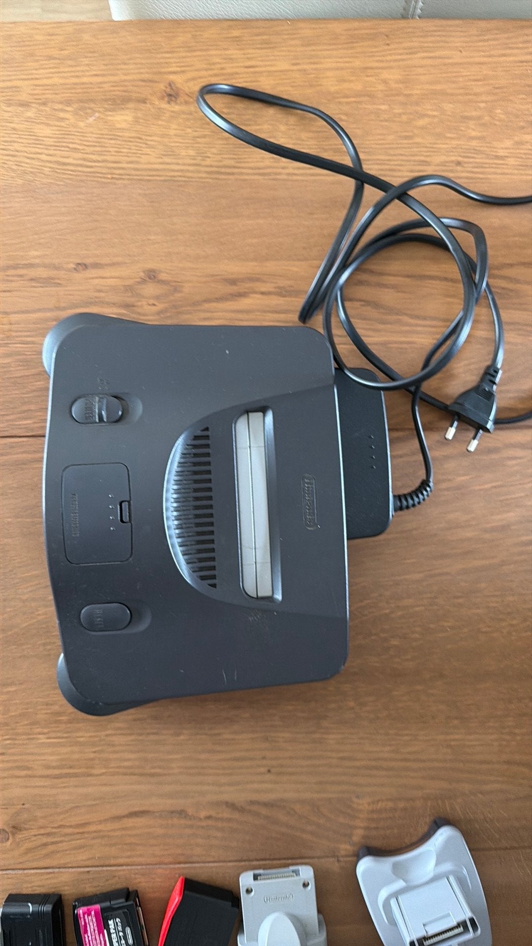 Nintendo 64 Console met 2 Controllers en 9 Games, Spelcomputers en Games, Ophalen of Verzenden, Gebruikt, Met 2 controllers, Met games