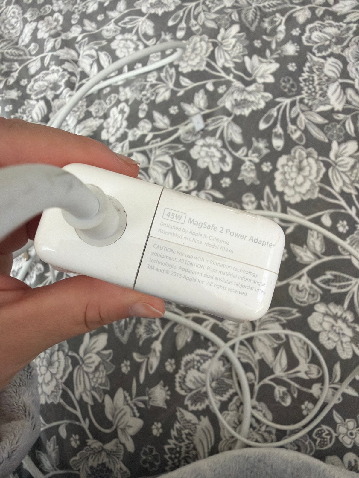 Apple 45W MagSafe 2 Oplader - Model A1436, Ophalen of Verzenden, Zo goed als nieuw