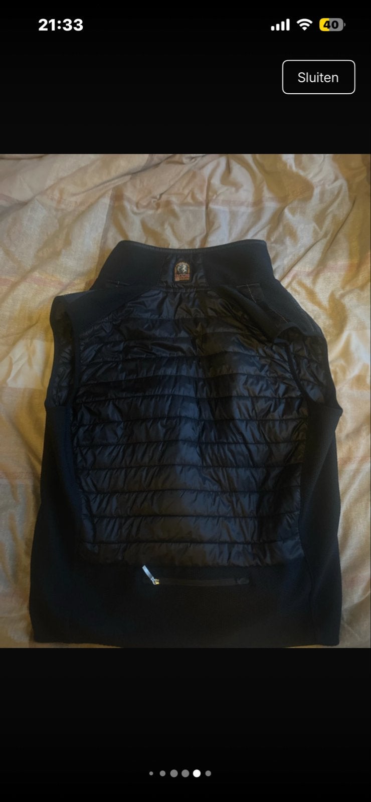 Parajumpers Warm Up bodywarmer maat M, Kleding | Heren, Bodywarmers, Ophalen, Zo goed als nieuw, Maat 48/50 (M), Zwart