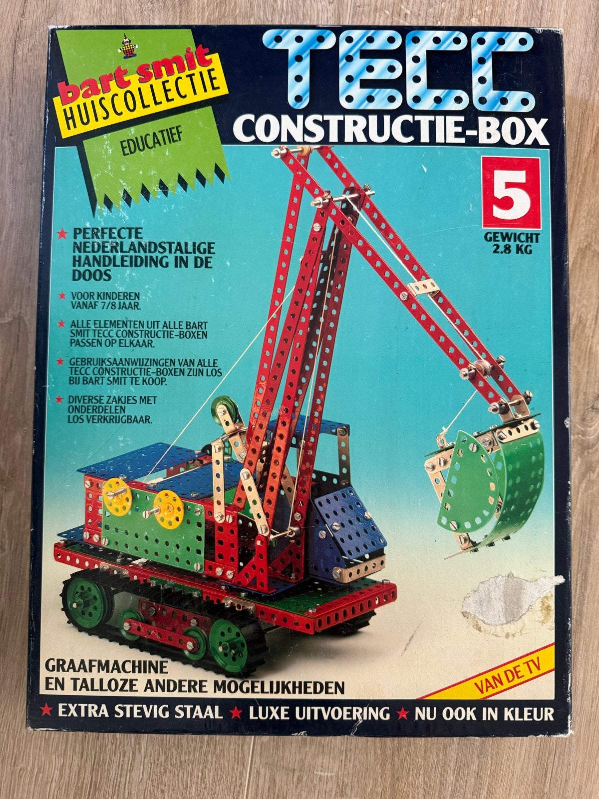 TEC Constructie-Box 5 Graafmachine - Bart Smit Huiscollectie, Ophalen of Verzenden, Gebruikt, Overige merken