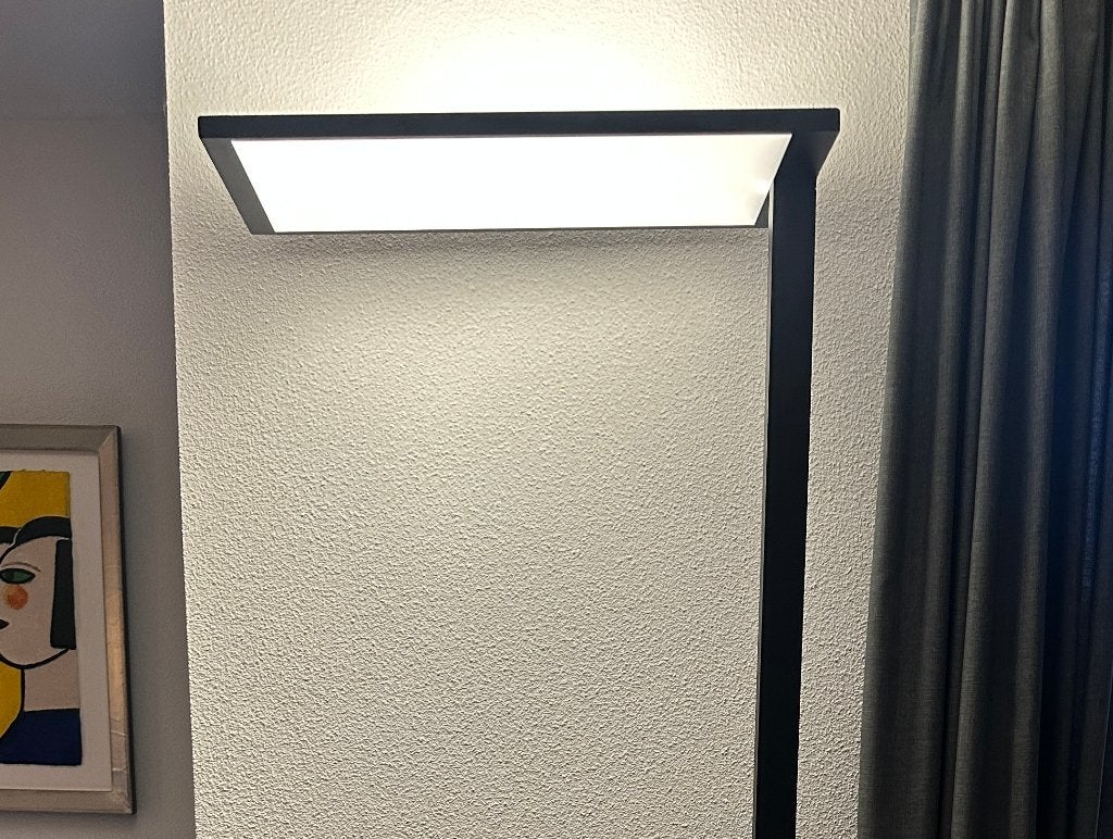 Professionele Trilux LED vloerlamp   *ALS NIEUW*, Ophalen, Zo goed als nieuw, Metaal, Modern