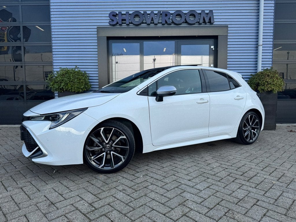 Toyota Corolla 2.0 Hybrid Premium Automaat|217PK|Leder|HeadU, Auto's, Toyota, Bedrijf, Te koop, Corolla, ABS, Achteruitrijcamera