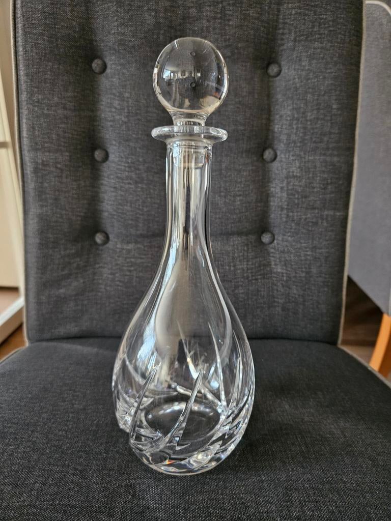 Elegante Kristallen Karaf - 33 cm Hoog, Ophalen
