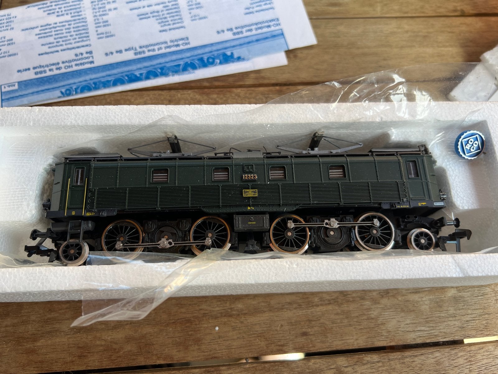 Roco International HO Elektrolokomotive Be 4/6 04191 A, Hobby en Vrije tijd, Modeltreinen | H0, Wisselstroom, Locomotief, Ophalen of Verzenden