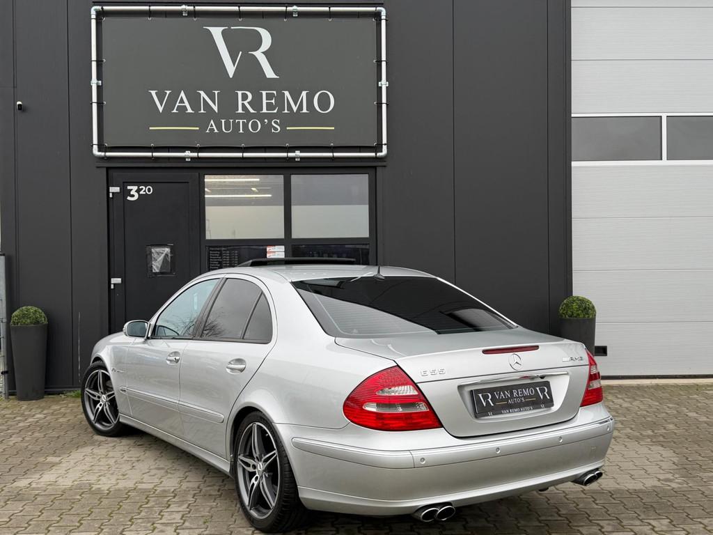 Mercedes-Benz E-klasse E240 Avantgarde|Camera|Schuifdak|Stoe, Automaat, Achterwielaandrijving, Gebruikt, Zwart