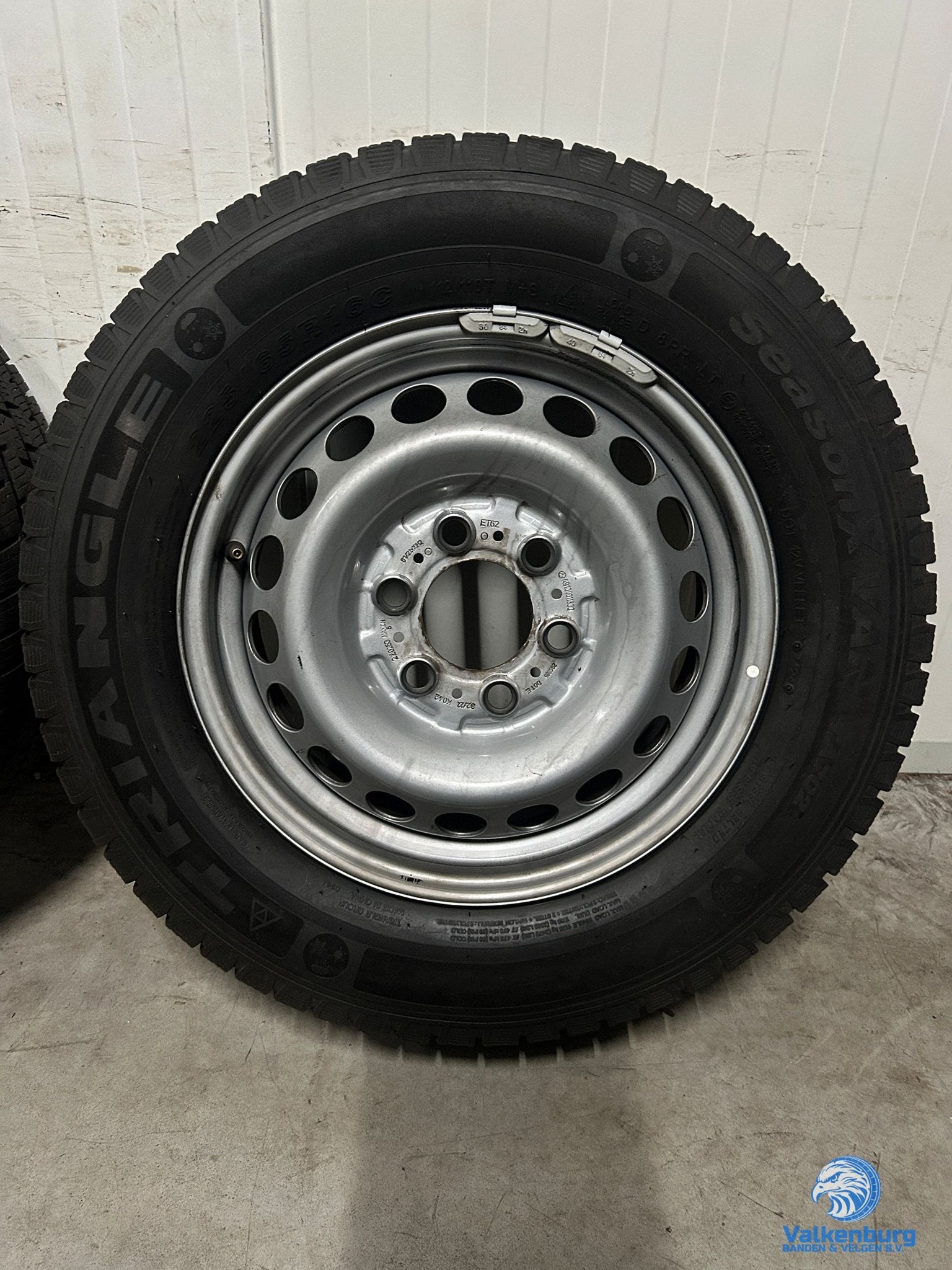 7mm! Originele Mercedes Sprinter B907 B910 16 inch stalen ve, -, Banden en Velgen, Ophalen of Verzenden, All Season