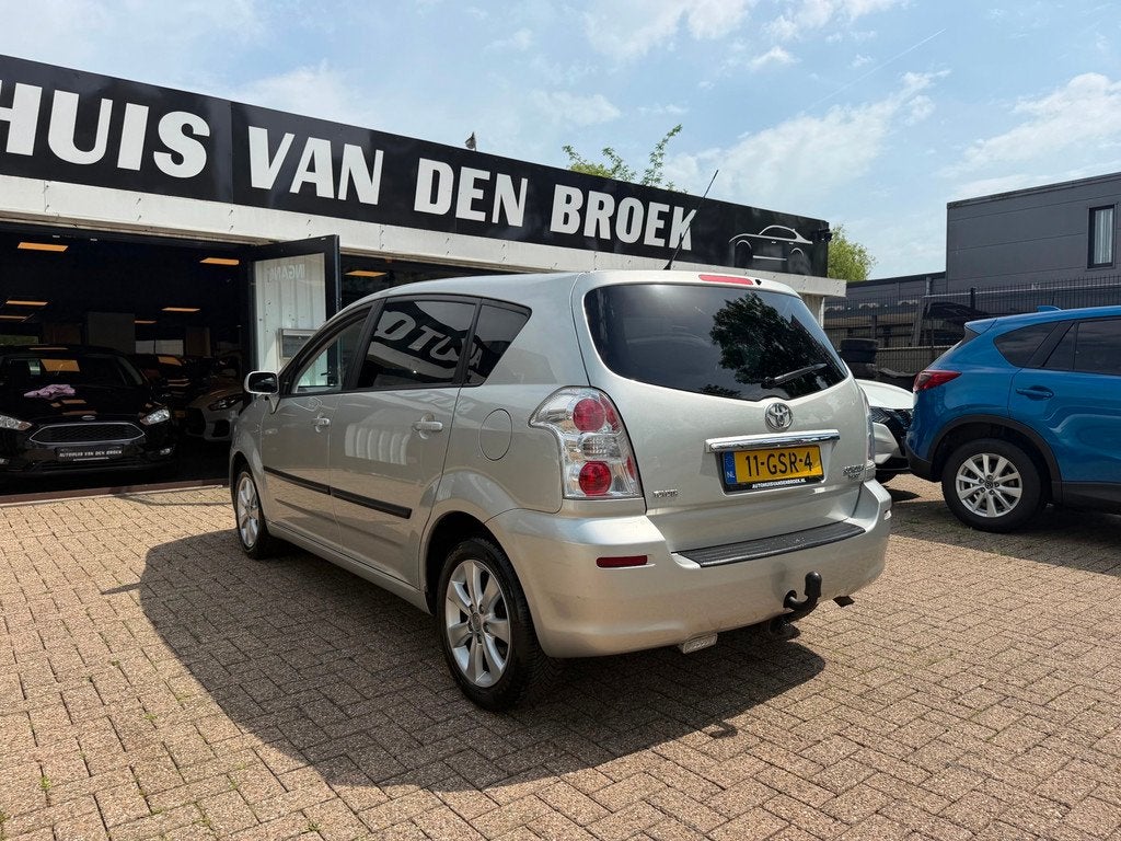 Toyota Verso Corolla Verso 1.8 VVT-i Sol|Airco|Cruise|Trekh|, Auto's, Gebruikt, Zwart, 4 cilinders, 129 pk