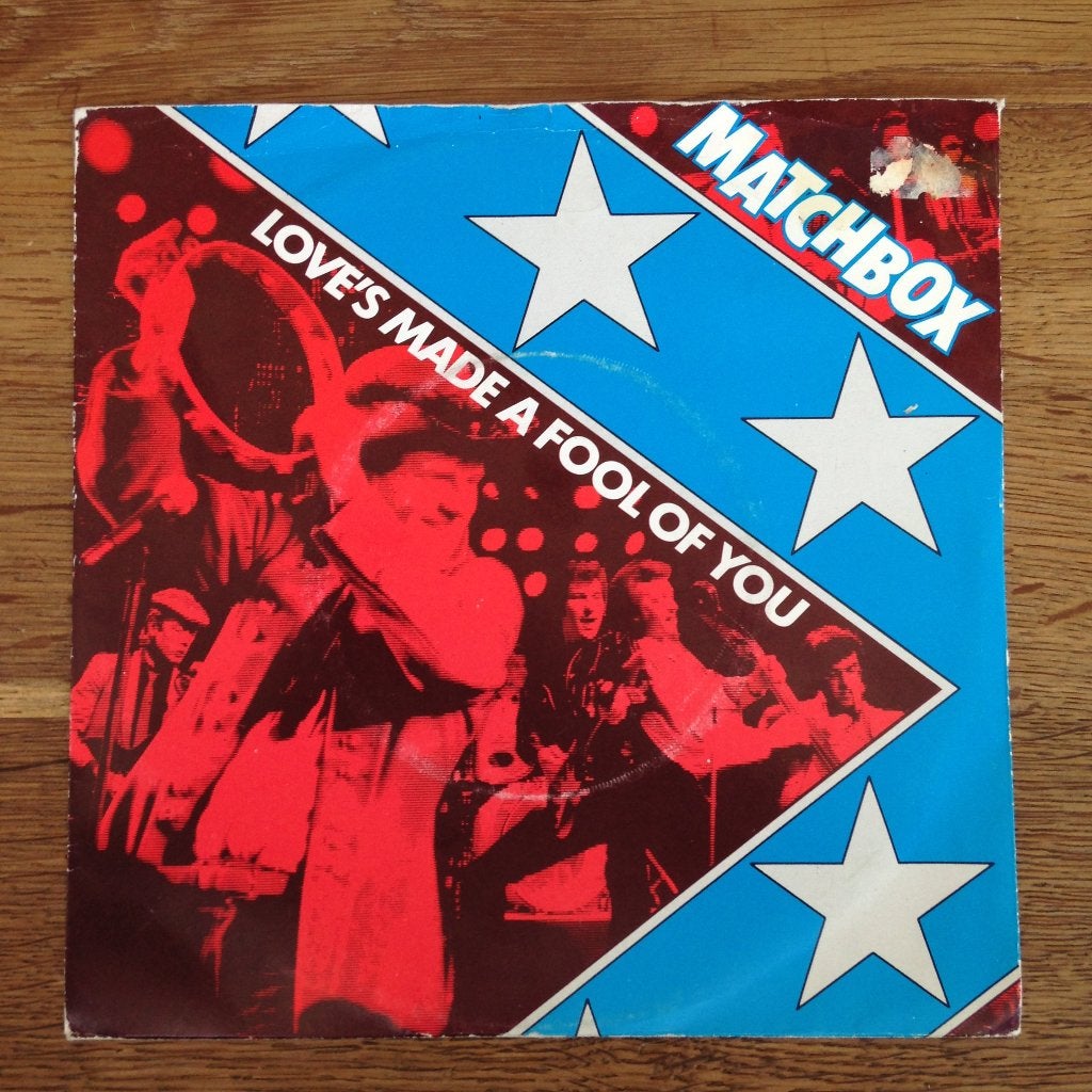 Matchbox Love Made A Fool 7" FH rock & roll rockabilly 80s, Gebruikt, 7 inch, Ophalen of Verzenden, Rock en Metal