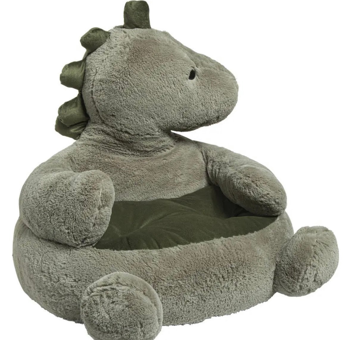 Kids Poef Dino Kwantum, Ophalen, Zo goed als nieuw, Rond, Minder dan 50 cm