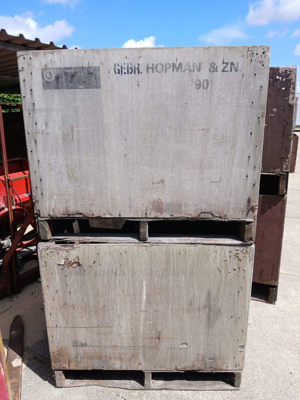 kuubkisten Opslagbox Palletbox.voor opslag, Gebruikt, 100 cm of meer, 60 cm of meer, Ophalen of Verzenden