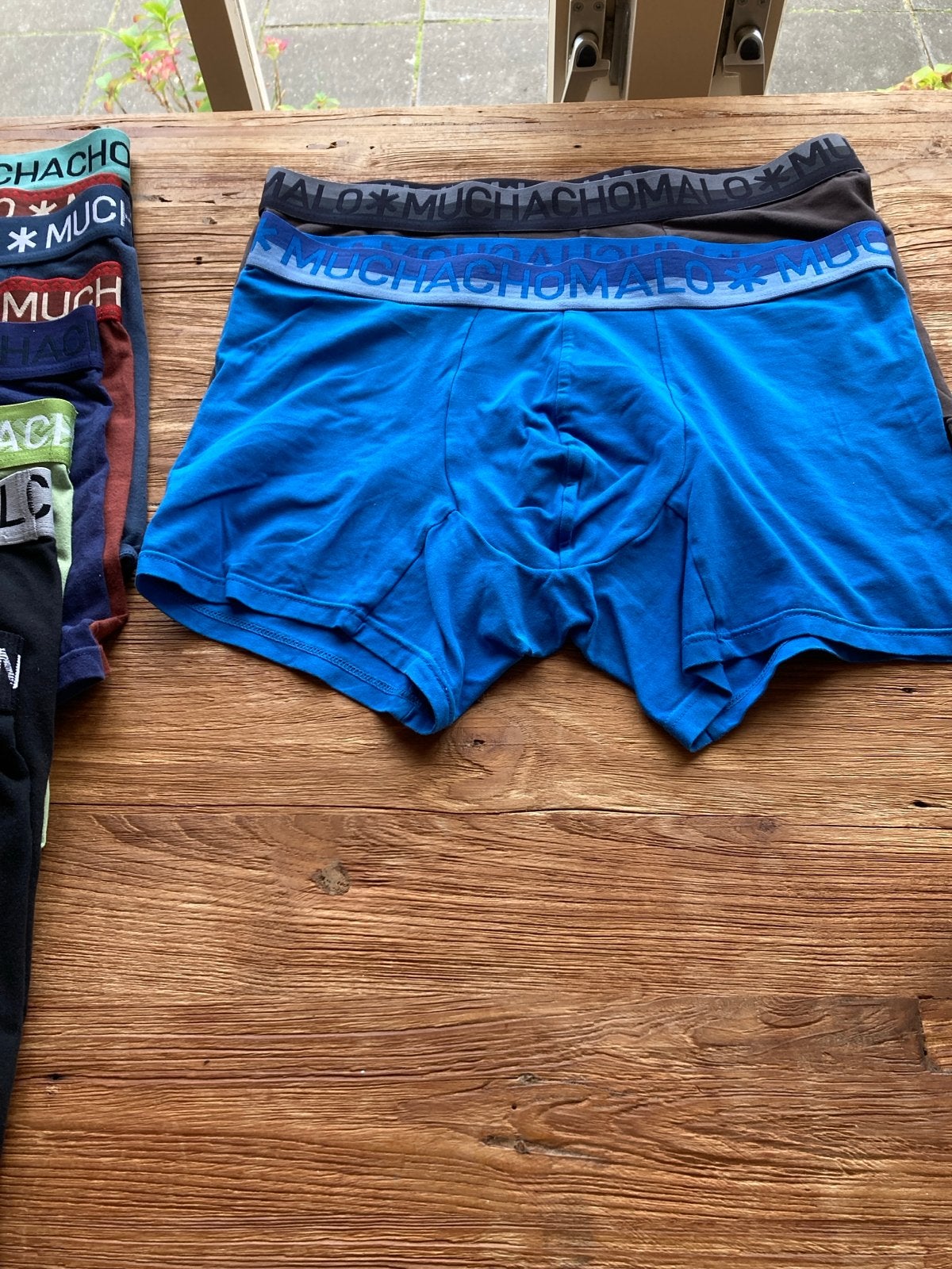 10x Muchachomalo boxershorts maat L - z.g.a.n., Ophalen of Verzenden, Grijs, Boxer