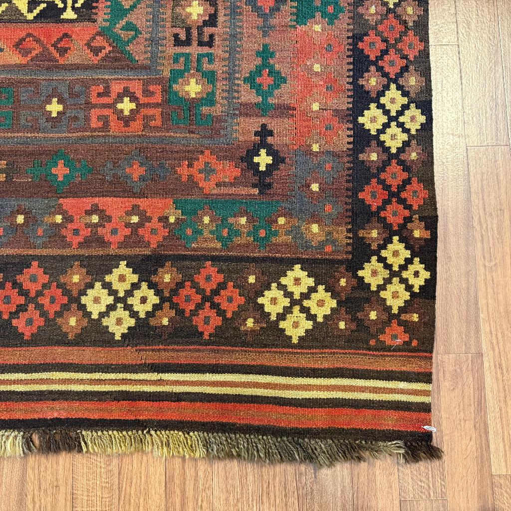 Trendy Vintage Kelim tapijt - Wol 312 x 200 cm – vloerkleed, Taag 63, 2491 CS, Den Haag (Forepark), Ophalen of Verzenden, 200 cm of meer