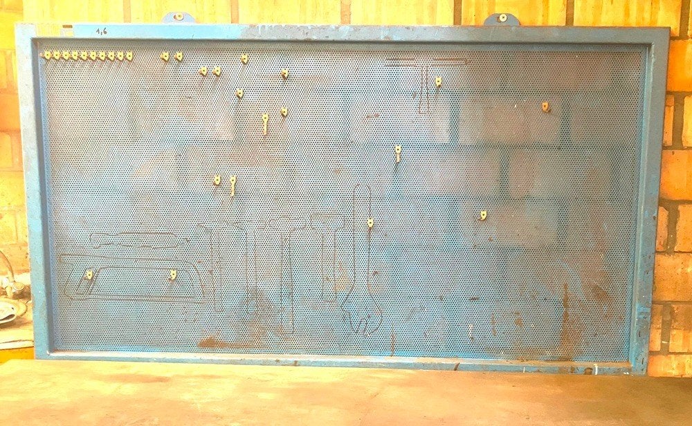 Gereedschapsbord., Ophalen, Gebruikt
