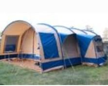 Vrijbuiter 6 persoons tunnel tent, Ophalen, Gebruikt