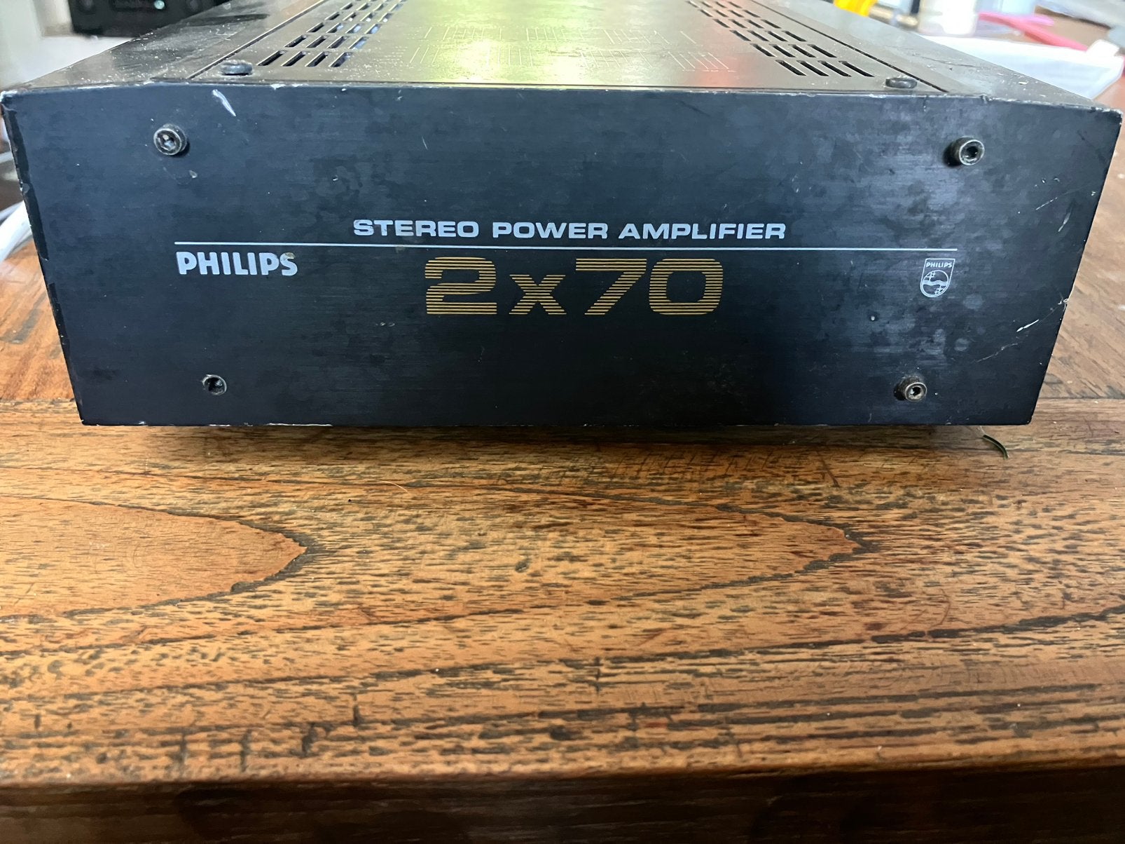 Philips AP 210 versterker, Ophalen, Gebruikt