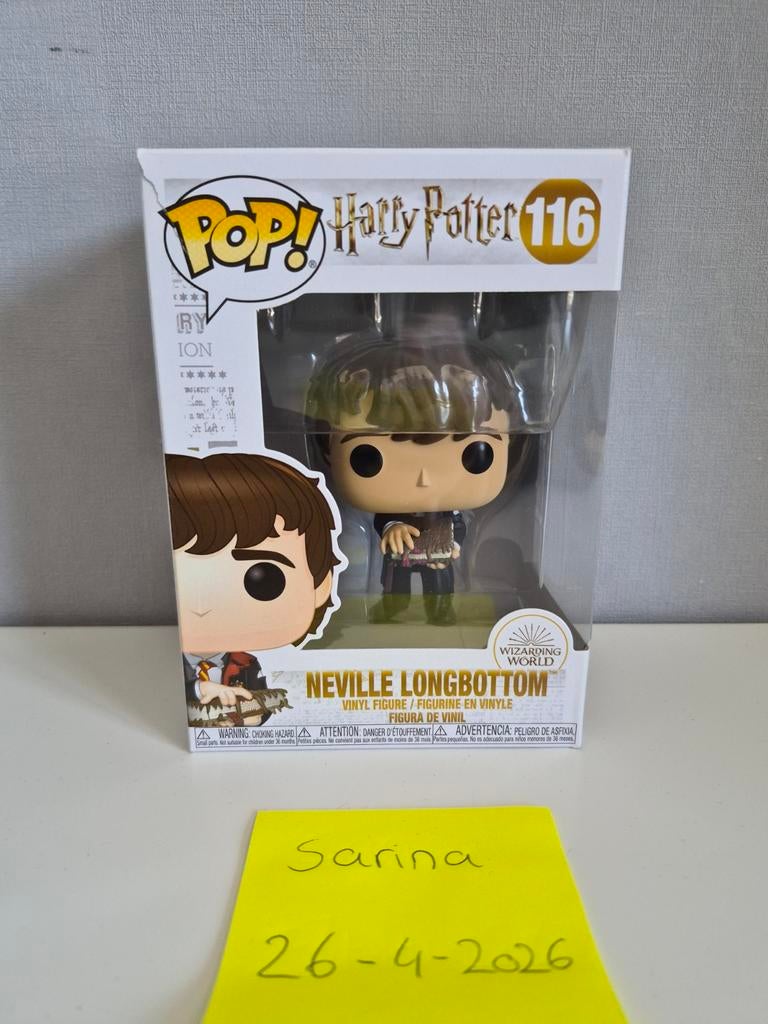 Funko pop harry potter neville longbottom 116, Verzenden, Zo goed als nieuw