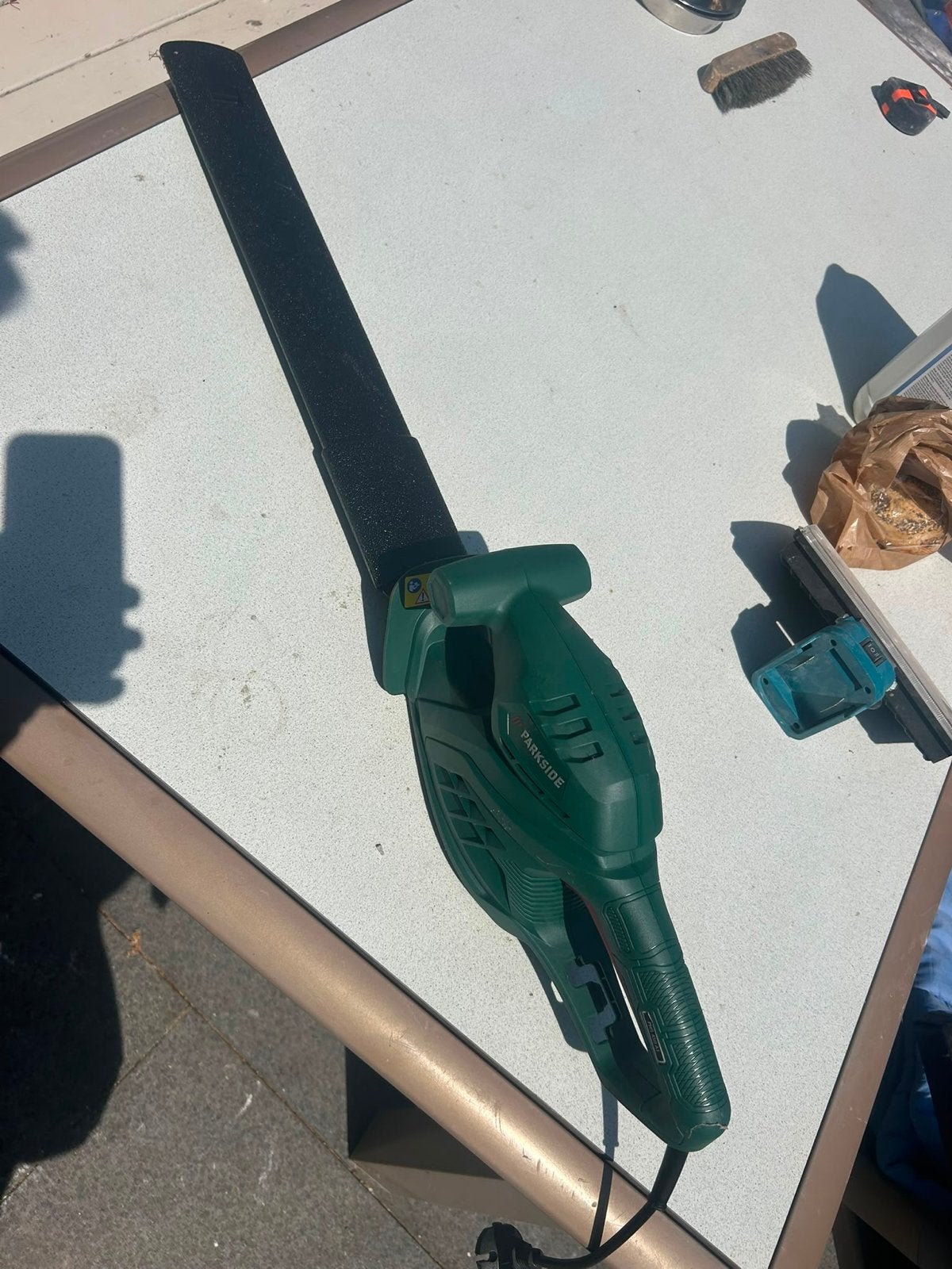 Parkside Heggenschaar PHS 600 A1 - Elektrisch, Tuin en Terras, Heggenscharen, Ophalen, Gebruikt, Elektrisch