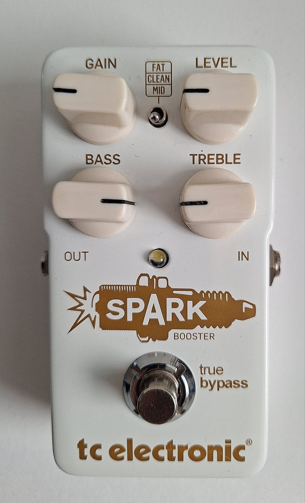 Spark TC Elektronic booster gitaarpedaal., Muziek en Instrumenten, Effecten, Ophalen of Verzenden, Zo goed als nieuw