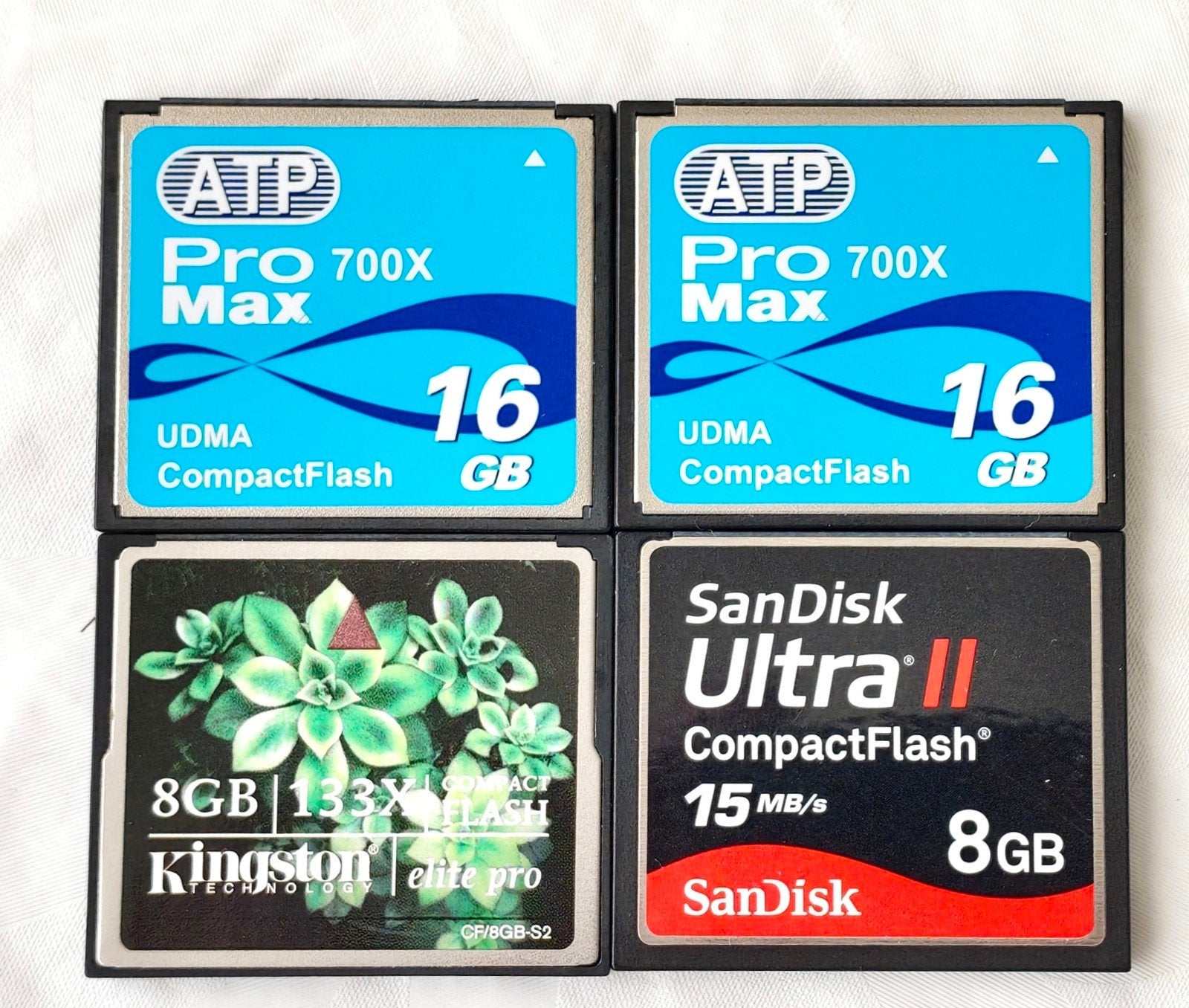 ATP Pro 700X Max CompactFlash 16GB Geheugenkaarten, Audio, Tv en Foto, Gebruikt, ATP, Kingston, SanDisk, Fotocamera, Ophalen of Verzenden