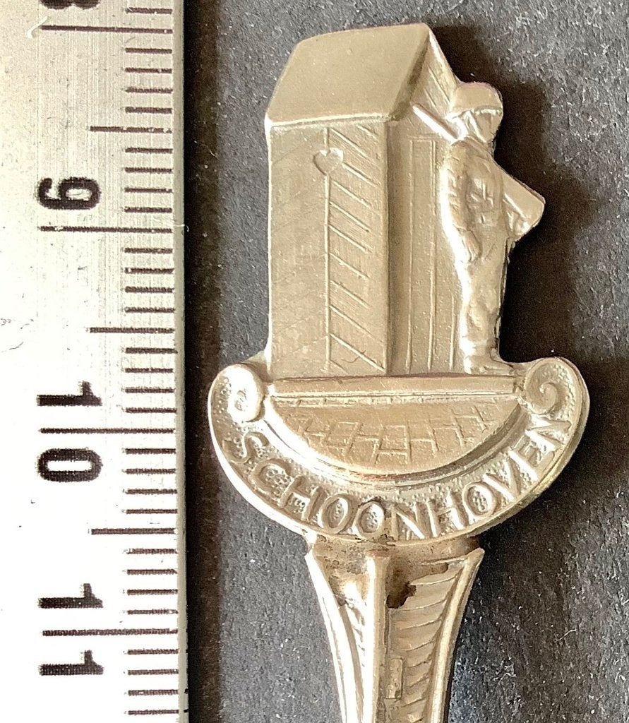 lepel, Schoonhoven, militair, wachthuisje (L10, Verzenden, Gebruikt