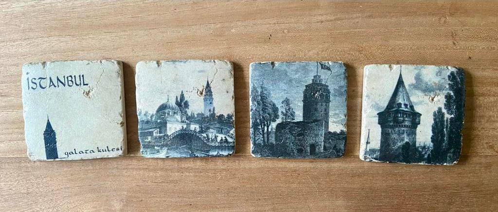 Onderzetters of te wel  tegeltjes  ou, Verzamelen, Ophalen of Verzenden, Gebruikt