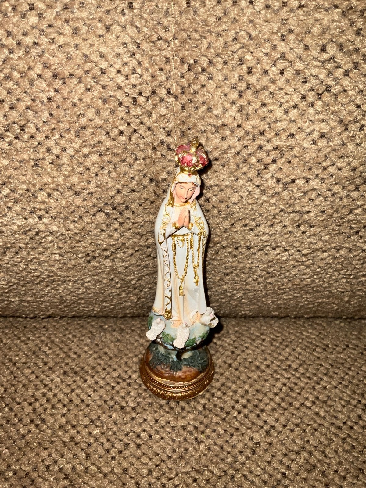 Beeldje van Maria van Fátima - 11,5 cm, Ophalen of Verzenden