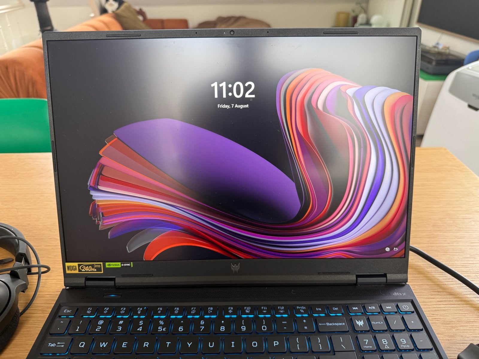 Acer Predator Helios Neo 16 Gaming Laptop - i9, RTX 4070, Met videokaart, Qwerty, Ophalen of Verzenden, Zo goed als nieuw