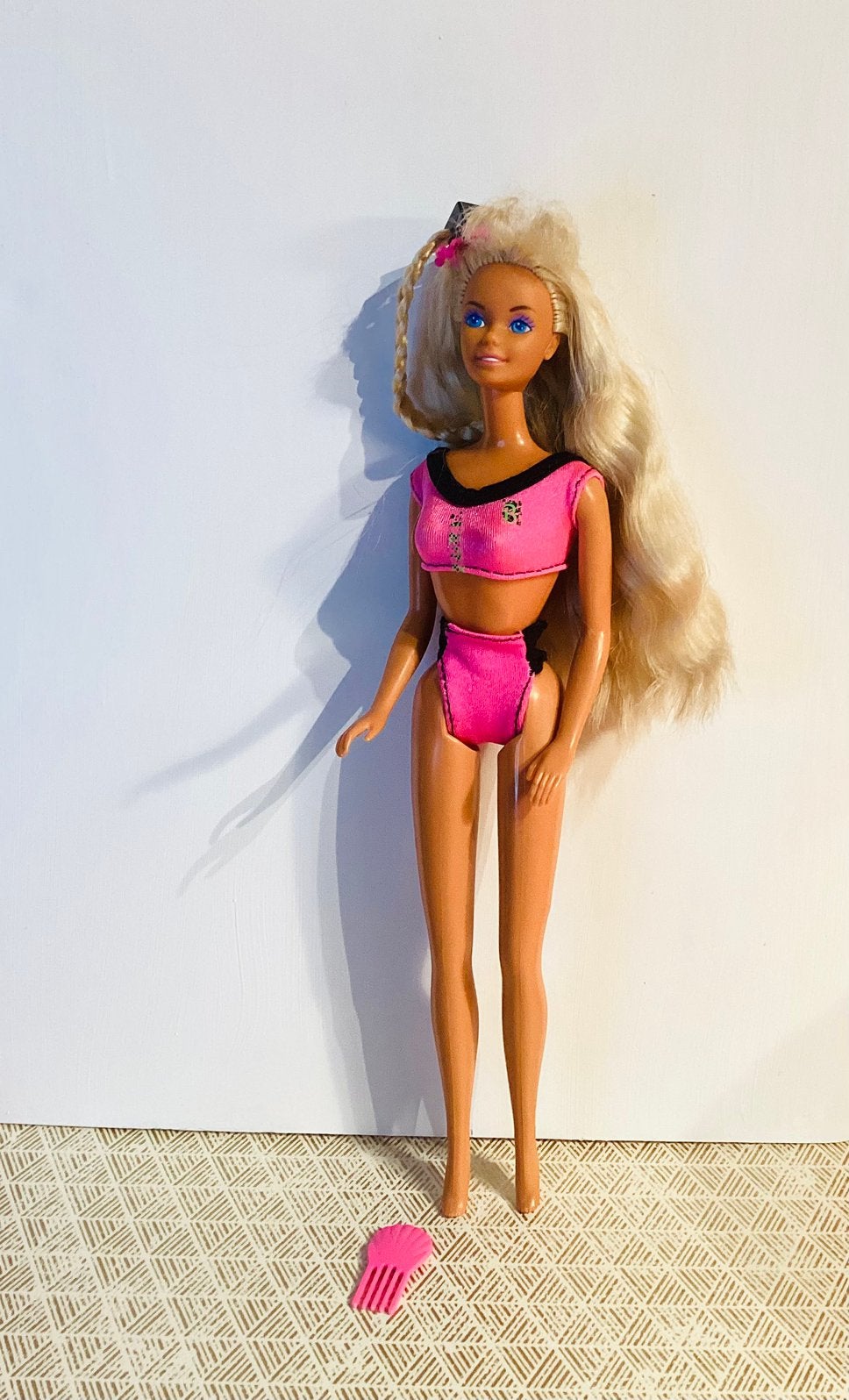 Barbie Beach blast 1988 #3237, Ophalen of Verzenden, Gebruikt, Fashion Doll